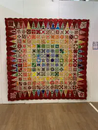 Quilt at the South African Quilt Festival 2022