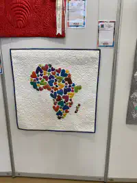Quilt at the South African Quilt Festival 2022